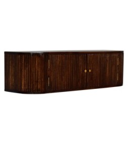Chunky Chestnut Wall Mounted Console
