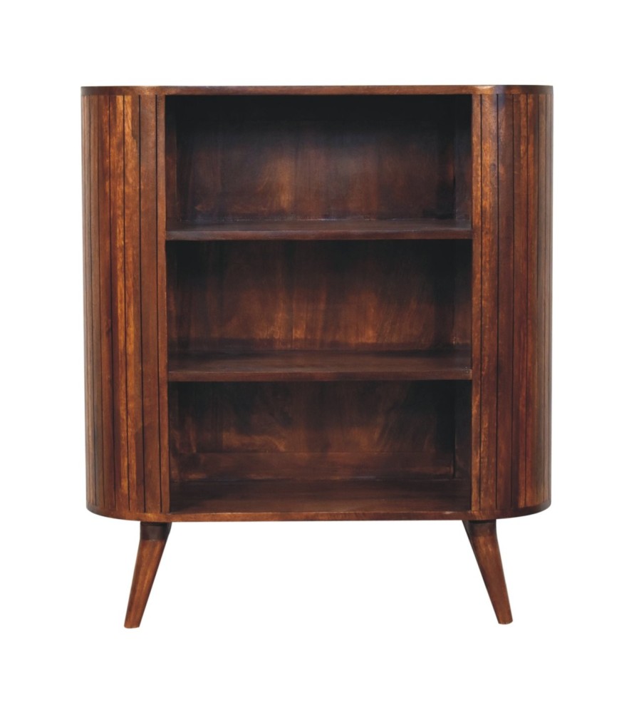 Cortez Chestnut Open Cabinet
