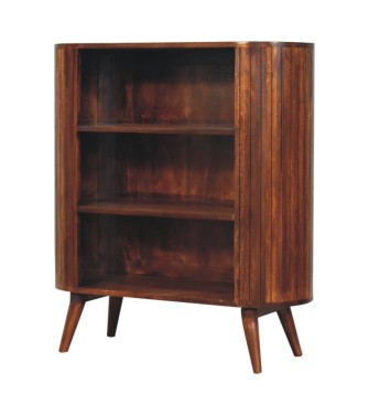Cortez Chestnut Open Cabinet