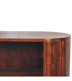 Cortez Chestnut Open Cabinet