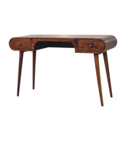 Bureau London Arch - finition châtaigne