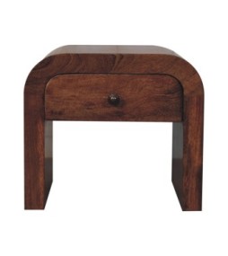 Table de chevet Darcy couleur caramel miel