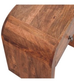 Table de chevet Darcy couleur caramel miel