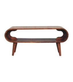 Amaya Nordic Style Honey Caramel Coffee Table