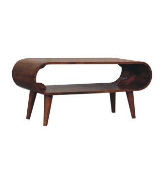 Amaya Nordic Style Honey Caramel Coffee Table