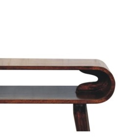 California Walnut Amaya Console Table
