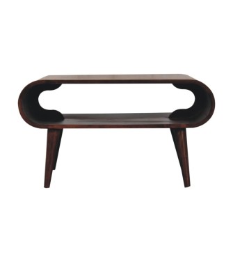Open California Walnut Coffee Table