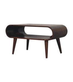 Open California Walnut Coffee Table