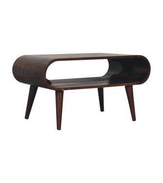 Open California Walnut Coffee Table