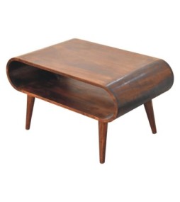 Open California Walnut Coffee Table