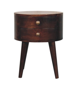 Table de chevet Odyssey finition noyer de Californie