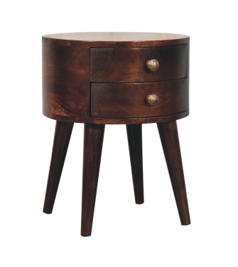 Table de chevet Odyssey finition noyer de Californie
