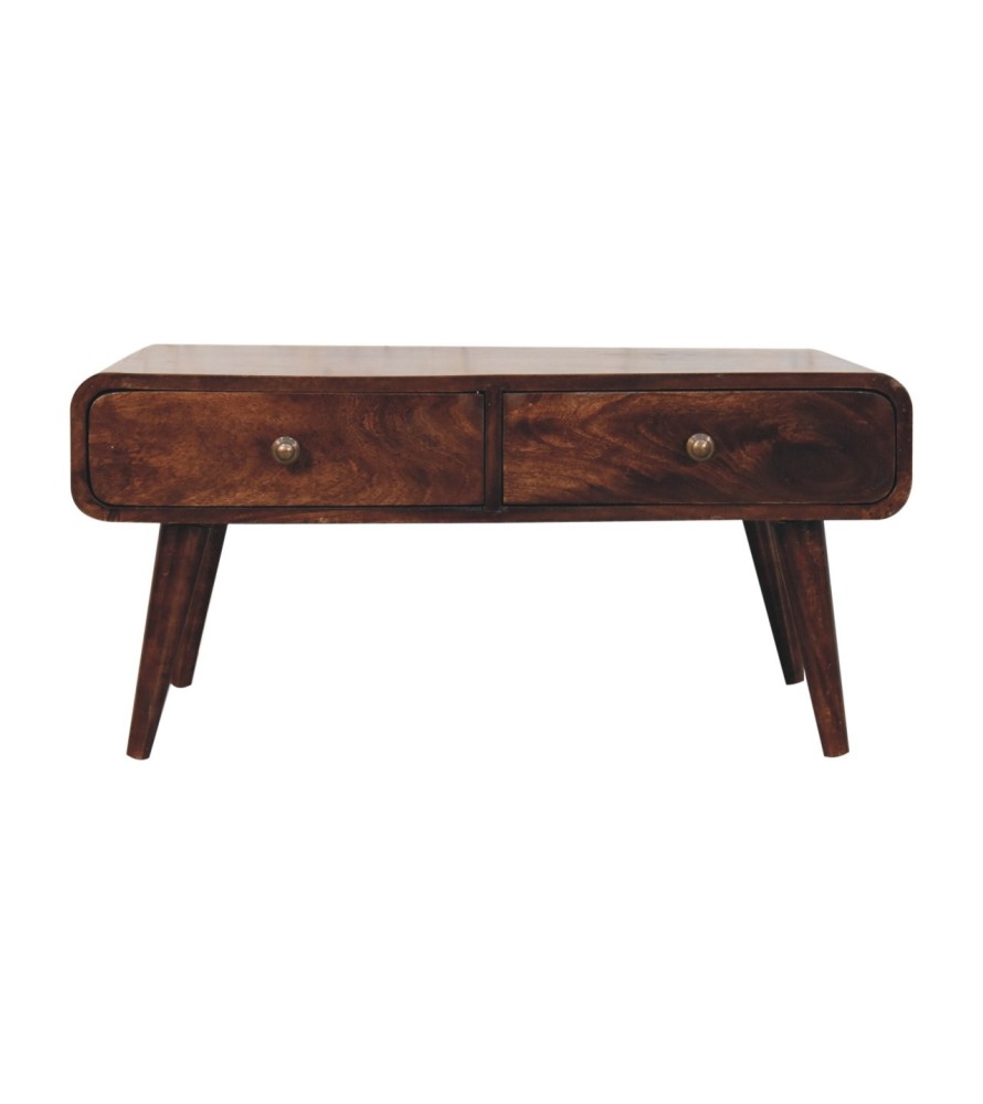 California Walnut Sonata Coffee Table