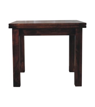 California Walnut Extendable Butterfly Dining Table