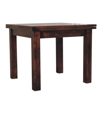California Walnut Extendable Butterfly Dining Table