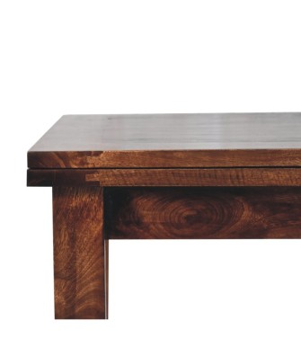 California Walnut Extendable Butterfly Dining Table
