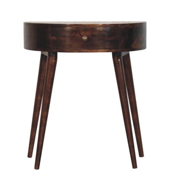 Table console Odyssey finition noyer de Californie