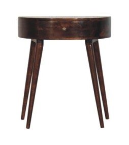 Table console Odyssey finition noyer de Californie