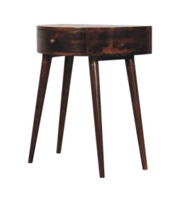 Table console Odyssey finition noyer de Californie