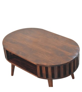 Ariella California Walnut Coffee Table