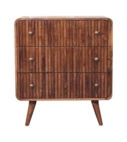 Honey Caramel T-bar Ridged Chest