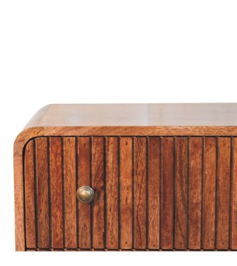 Honey Caramel T-bar Ridged Chest