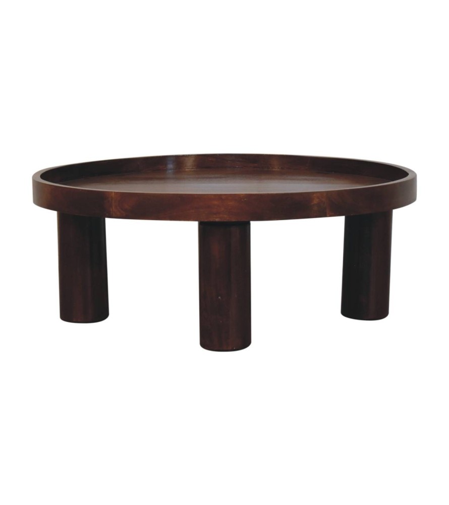 Crescent Chestnut Coffee Table