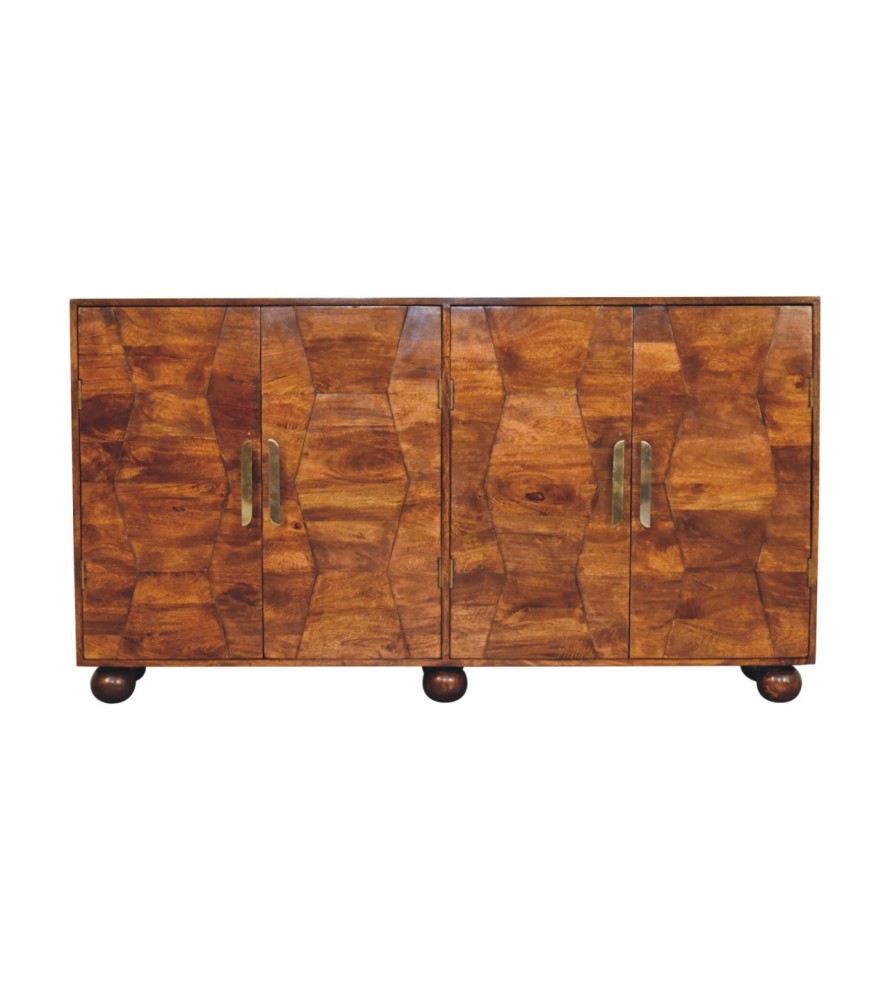Armoire Wavecrest finition châtaigne