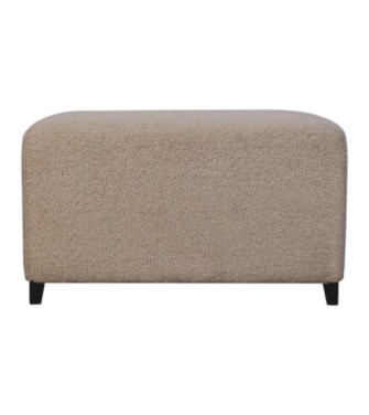 Bliss Cream Bouclé Ottoman