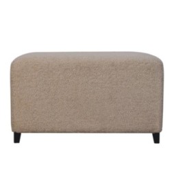 Bliss Cream Bouclé Ottoman