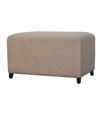 Bliss Cream Bouclé Ottoman