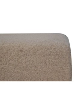 Bliss Cream Bouclé Ottoman
