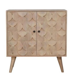 Armoire en marbre sculpté en forme de sablier