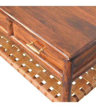 Regency Woven Coffee Table with 4 drawers