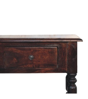 Turned legs Cherry Side Table