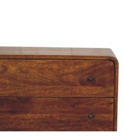 Armoire incurvée au charme nordique