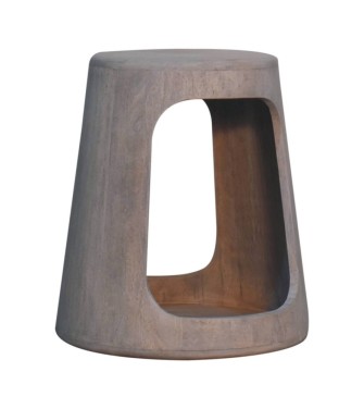 Acid Wash Open Side Table