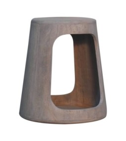 Acid Wash Open Side Table