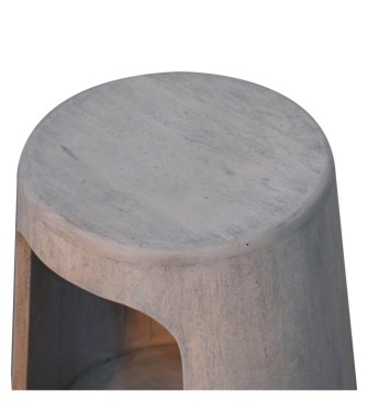 Acid Wash Open Side Table