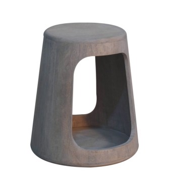 Acid Wash Open Side Table