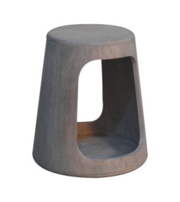 Acid Wash Open Side Table