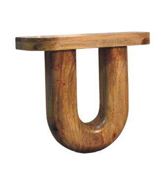 Table console Ellora à piètement en U