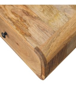 Table de chevet murale Avora, aspect chêne, 1 tiroir