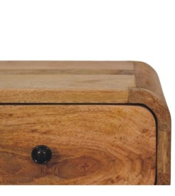 Table de chevet murale Avora Mini, aspect chêne, 1 tiroir