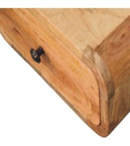 Table de chevet murale Avora Mini, aspect chêne, 1 tiroir