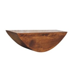 Étagère murale flottante Crescent