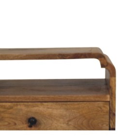 Table de chevet Newton aspect chêne