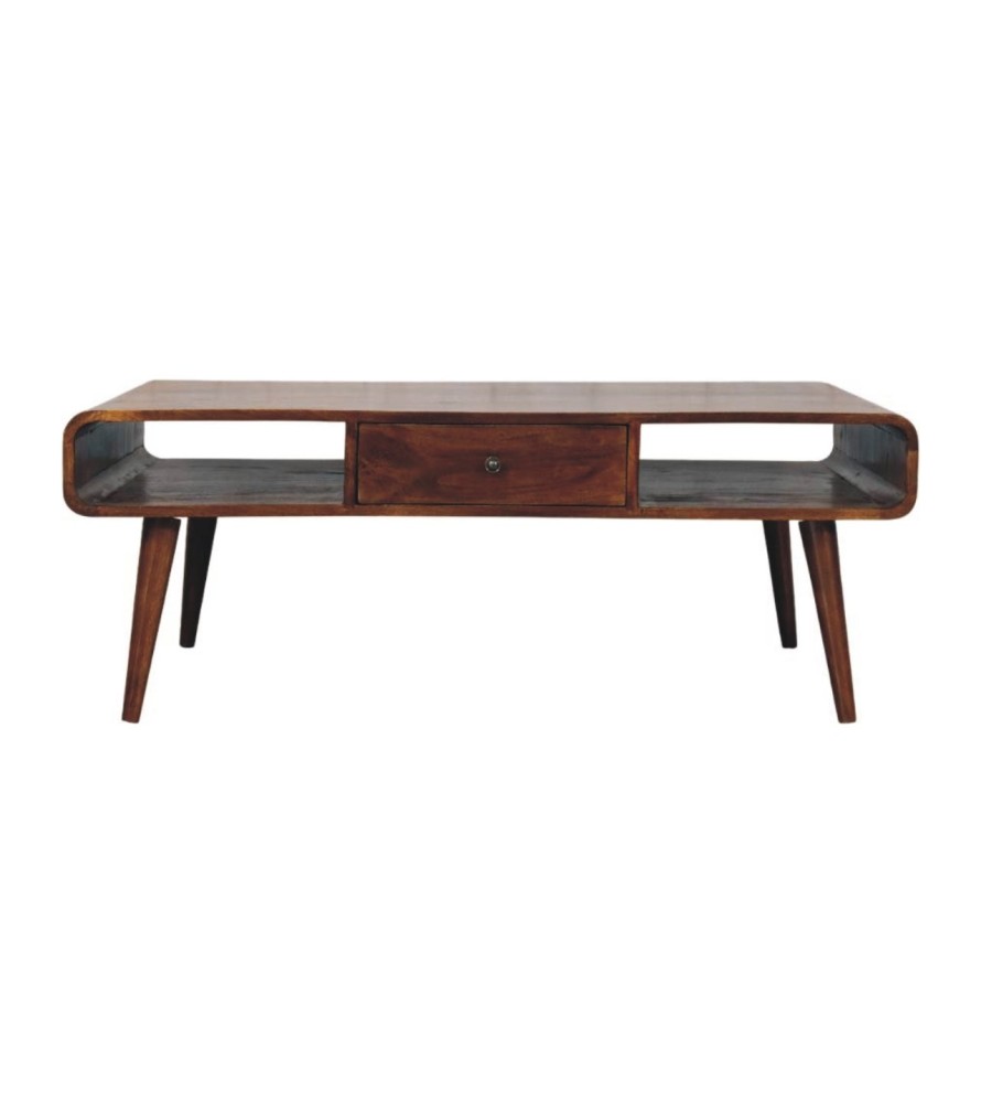 Avora 2 Drawer Chestnut Coffee Table