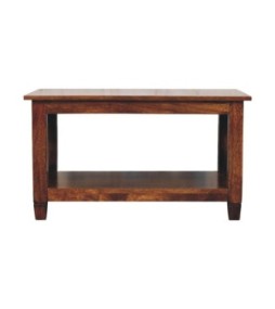 Belmont X-Frame Chestnut Coffee Table