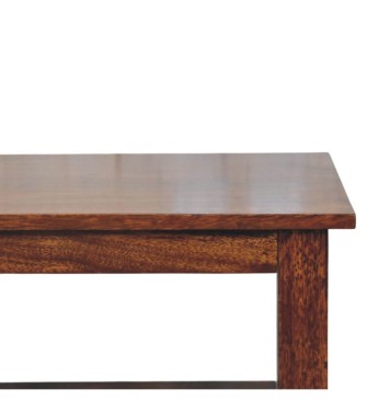 Belmont X-Frame Chestnut Coffee Table